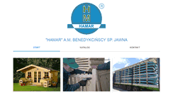 Desktop Screenshot of hamar.pl